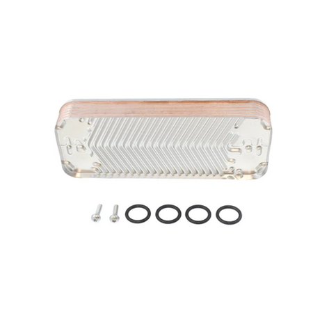Glow-Worm 20136541 Heat Exchanger DHW | Replacement Spare Part