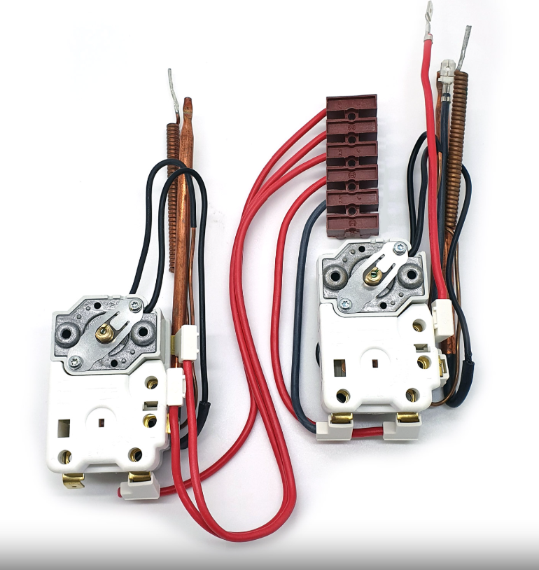 Heatrae Sadia Control Assembly Stat/Wire  95612719 - Genuine Part for Megaflo and Premier Plus