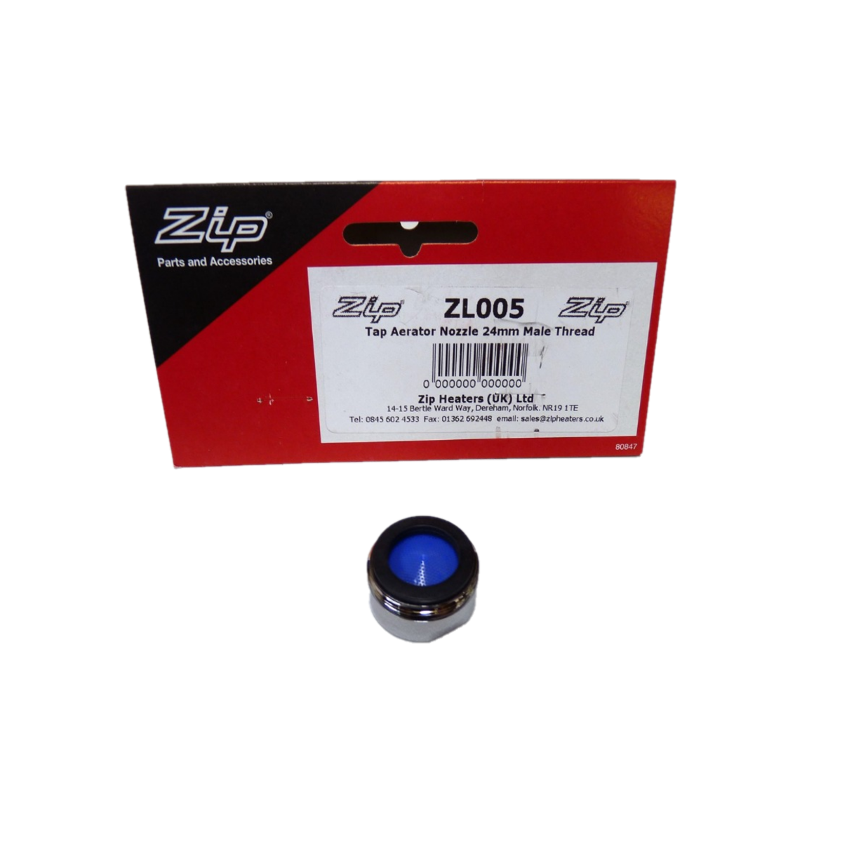 Zip 24mm Male Thread Aerator ZL005 | Genuine Replacement Spare Part