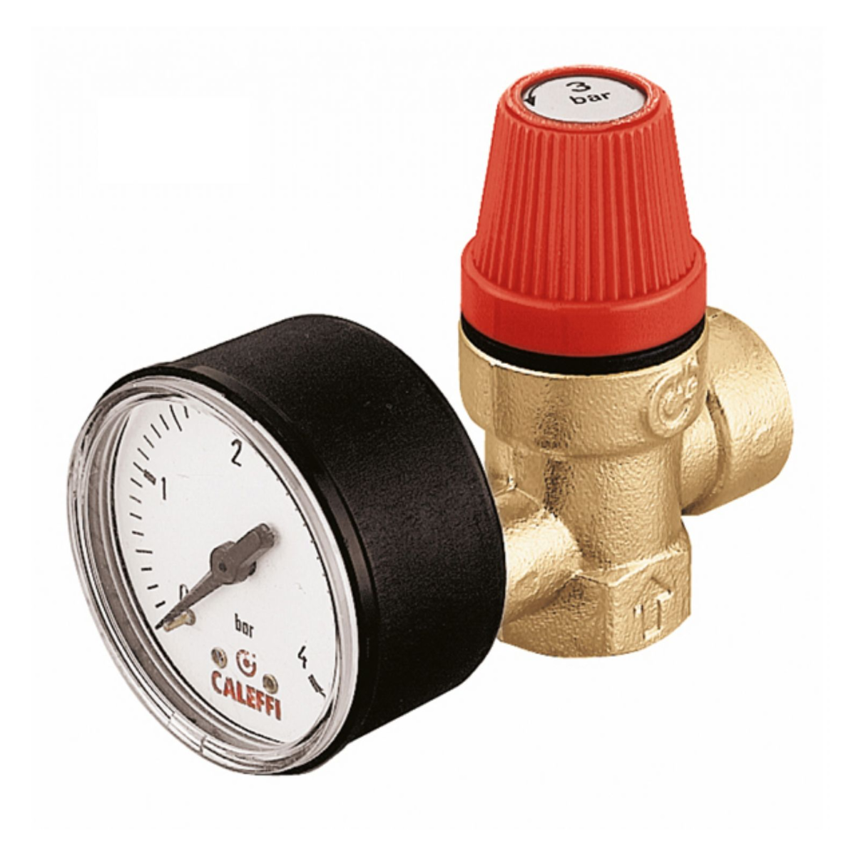 Altecnic 313430 3 Bar Pressure Relief Valve with Gauge 1/2" F x F | Genuine Replacement Spare Part