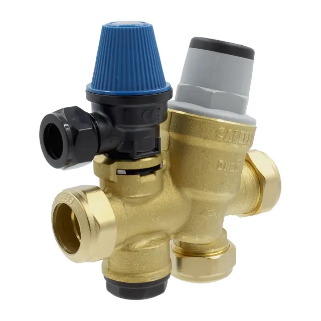 Altecnic 533121HCST Caleffi Multibloc Inlet Control Valve 22mm 3/8 Bar Seat Circlip | Genuine Replacement Spare Part