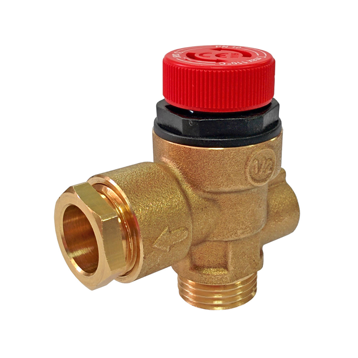 Altecnic 535011CST Caleffi Multibloc Inlet Control Valve 22mm 2/3 Bar O-Ring | Genuine Replacement Spare Part