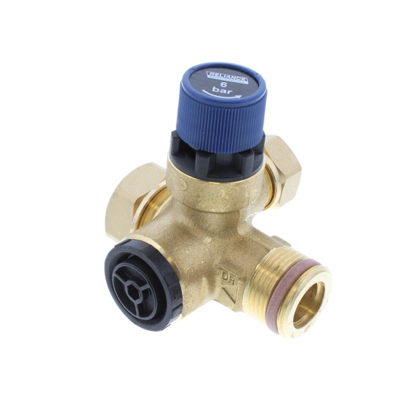 Reliance CORE215002 Pressure Relief Valve 22mm x 3/4 6 Bar 4 Port Core Unit - Genuine Replacement Part