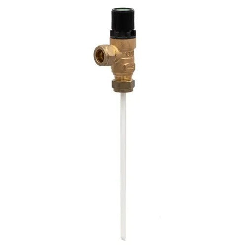 Reliance RWC CPT15 6 Bar Pressure and Temperature Relief Valve 1/2" x 15mm PTEM540020 | Genuine Replacement Spare Part