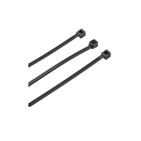 Pro Power 100mm x 2.5mm Cable Ties 100 Pack Black