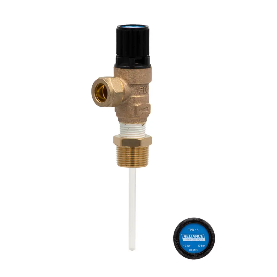 Heatrae Sadia Pressure & Temperature Relief Valve 95605810 | Replacement Spare Part