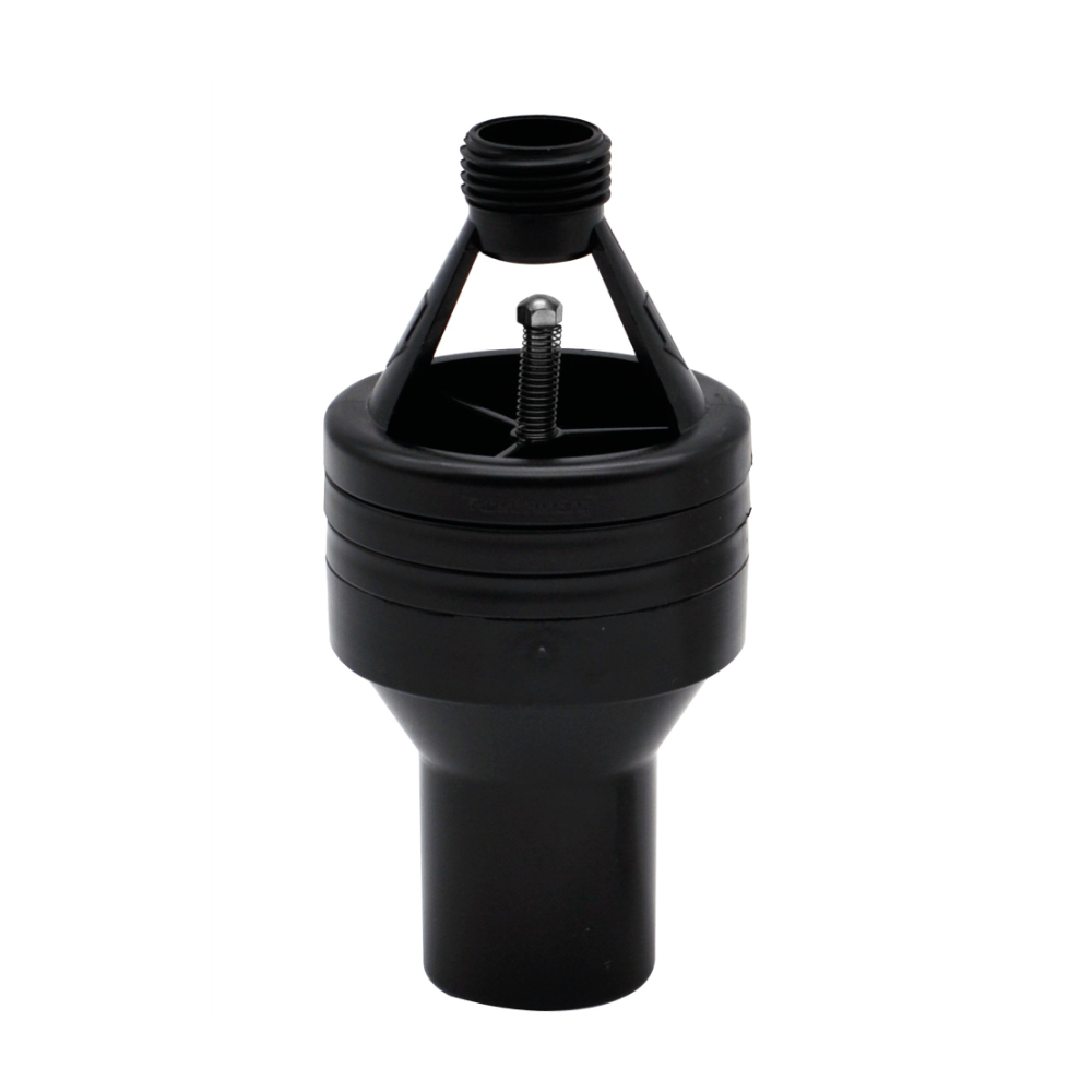 Hotun Black Dry Trap Tundish 15mm x 32mm 18LPM HHB100C