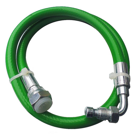 1/4" Male Bent x 3/8" Female Straight x 890mm Long Life Flexible Connector HRP9001| Genuine Replacement Spare Part