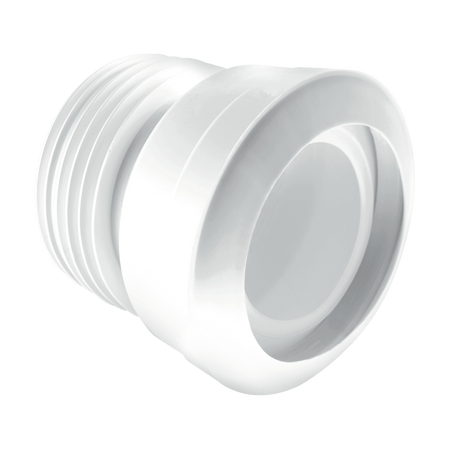 McAlpine 4" MAC-1 Macfit WC Straight Connector | Genuine Replacement Spare Part