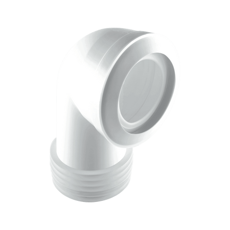 McAlpine Macfit 90° Angled Pan Connector 340mm MAC-8 | Genuine Replacement Spare Part