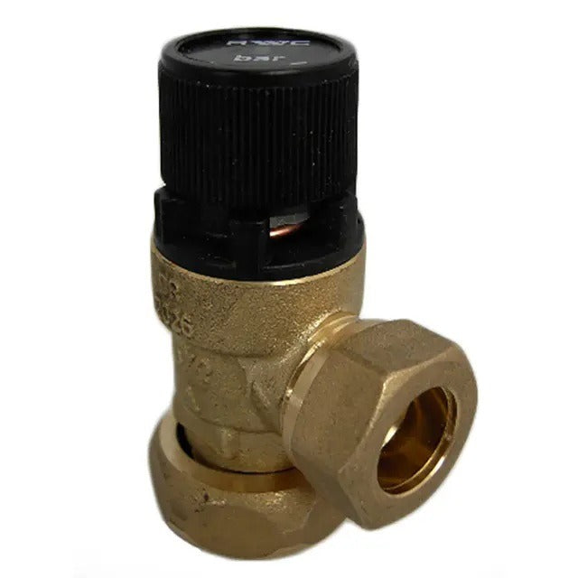 Reliance PREL355013 RWC Pressure Relief Valve Captive Nut 8 Bar 15mm x 3/4 | Genuine Replacement Spare Part