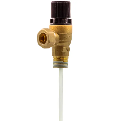 Reliance RWC 1/2 MBSP x 15mm CPT15 Pressure & Temperature Relief Valve 10 Bar PTEM540005