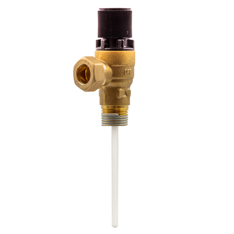 Reliance RWC 1/2 MBSP x 15mm CPT15 Pressure & Temperature Relief Valve 10 Bar PTEM540005