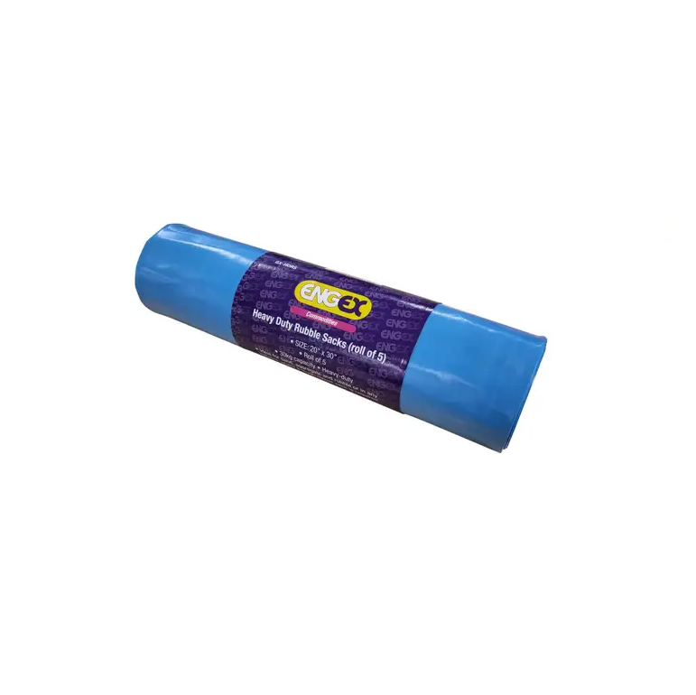 Heavy Duty Rubble Sacks 508mm x 762mm Roll of 5