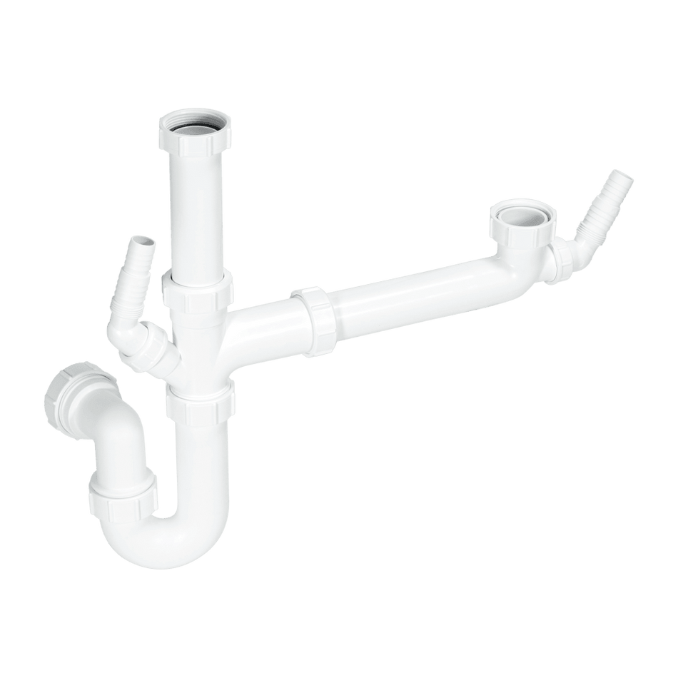 McAlpine1 1/2" SK1A Bowl and Half Sink Kit With Two Nozzles | Genuine Replacement Spare Part