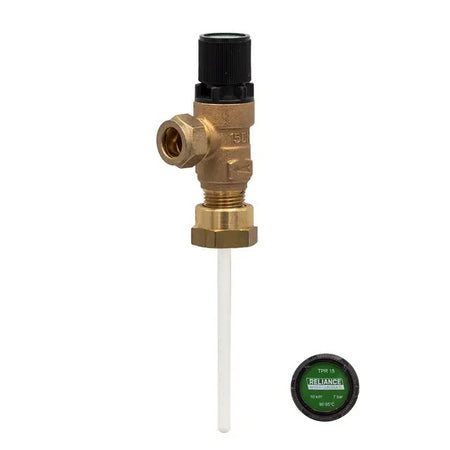 Reliance RWC Temperature and Pressure Relief Valve 7 Bar TPR15 PTEM540001 | Genuine Replacement Spare Part