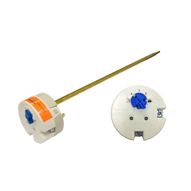 Cotherm TSR00009 TSR Adjustable Thermostat White/Blue Immersion Heater Stat | Genuine Replacement Part