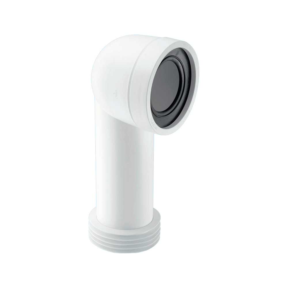 McAlpine WC-CON8  90° Bend Adjustable Length Rigid WC Connector | Genuine Replacement Spare Part
