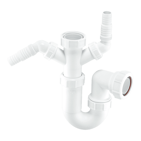 McAlpine WM11 1/2" Seal With Twin 135º Nozzle Connections | Genuine Replacement Spare Part