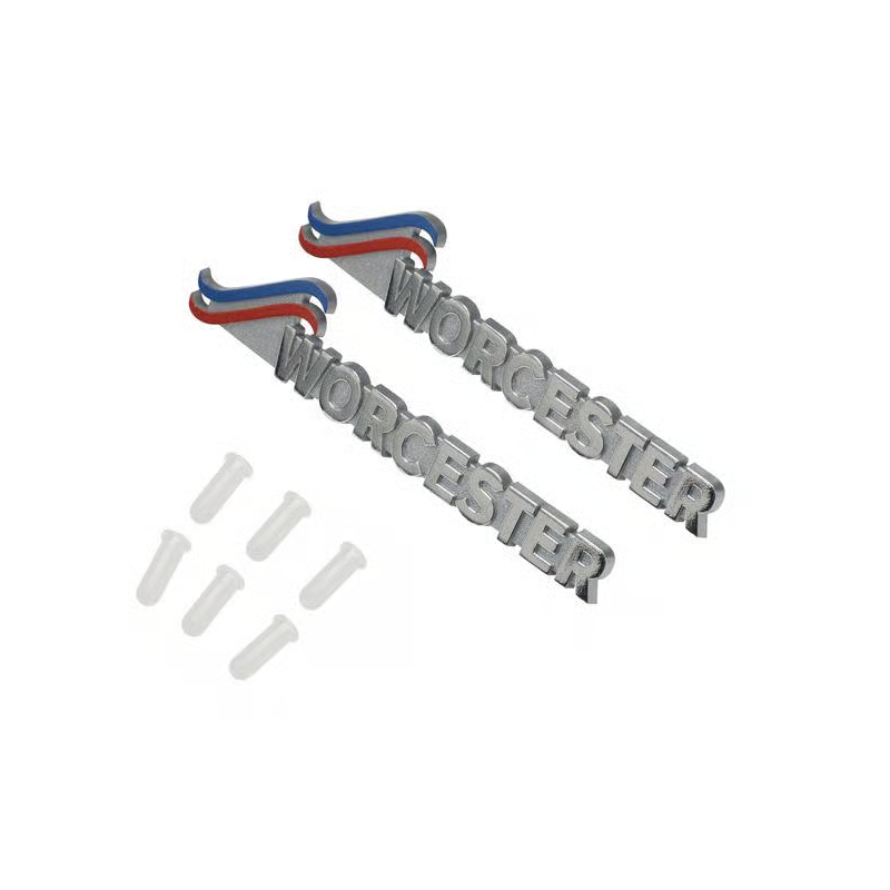 Worcester Bosch 87161068080 Badge | Genuine Replacement Spare Part